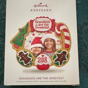 Hallmark Keepsake Ornament with Red and Green Accents